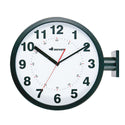 DULTON ( ダルトン ) DOUBLE FACE WALL CLOCK BLACK ダブル フェイス ウォール クロック | 時計 | 掛け時計 | 両面掛け時計 | インテリア | 見やすい | 大きめ | シンプル | S82429