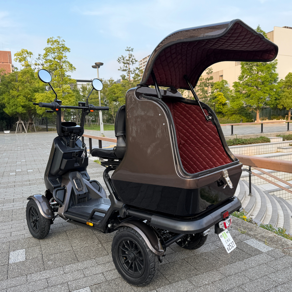 ELEMOs ( エレモーズ ) ELEGRANシリーズ SUPER ELEGRAN スーパーエレグラン / G-class / F-class 特定小型四輪 EV 電動四輪車 免許不要 公道走行可能 電動モビリティ シニアカー 電動カート フラッグシップ