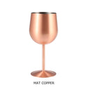 DULTON ( ダルトン ) STAINLESS STEEL WINE GLASS SATIN ステンレス ワイングラス グラス 350ml 割れない 軽量 保冷 キャンプ アウトドア BBQ 食器 おしゃれ ギフト プレゼント