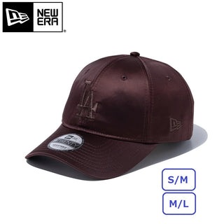 NEW ERA ( ニューエラ ) 9TWENTY Valentine's Day サテン ロサンゼルス・ドジャース ダークブラウン | 帽子 | キャップ | レジャー | お出かけ | アウトドア | キャンプ | カーブドバイザー | サイズ調整 | 14908292 | クロスストラップ | にゅーえら