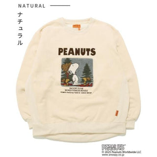 KRIFF MAYER ( クリフメイヤー ) サガラ刺繍スヌーピー裏起毛スウェット | LADYS | レディース | W2527822 | ウェア | トップス | スヌーピー | 裏起毛 | ふんわり | 柔らか | 冬 | 長袖 | お出かけ | くりふめいやー