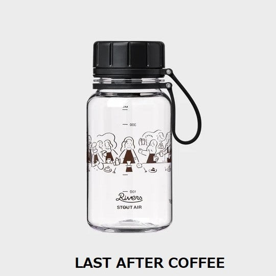 RIVERS ( リバーズ ) スタウト エア 400 COFFEE BOY | ボトル | コーヒーキャニスター | 持ち運び | 水筒 | 名画 | イラスト | 可愛い | プレゼント | ギフト | BPAフリー | 軽量 | 旅行 | 衝撃に強い | りばーず | BT026