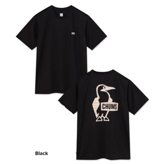 CHUMS ( チャムス ) シナワバブービーロゴTシャツ 半袖 Tシャツ メンズ レディース ユニセックス トップス カットソー ロゴTシャツ UVカット ドライ ストレッチ アウトドア キャンプ フェス レジャー カジュアル 普段使い CH01-2930