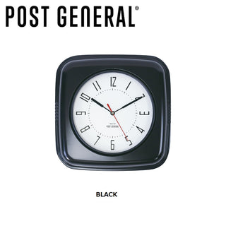 POST GENERAL ( ポストジェネラル ) BISPHAM WALL CLOCK / ビスファム ウォールクロック BLACK 982260008 SILVER 982260010 | 時計 | 掛け時計 | シンプル | スイープムーブメント | ヴィンテージ