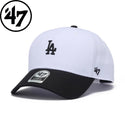 '47 ( フォーティーセブン ) '47 エムブイピー ロサンゼルス・ドジャース STADIUM ADDRESS ベースランナー ホワイト ブラックバイザー | 帽子 | キャップ | 日よけ | シンプル | レジャー | お出かけ | キャンプ | アウトドア | 14920310 | ふぉーてぃーせぶん