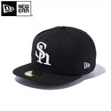 NEW ERA ( ニューエラ ) 59FIFTY 福岡ソフトバンクホークス ブラック × ホワイト | 帽子 | キャップ | 日よけ | ユニセックス | アウトドア | キャンプ | レジャー | お出かけ | オシャレ | フラットバイザー | 定番 | 野球帽 | 14525187 | にゅーえら