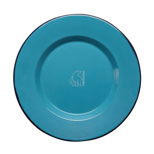 Nordisk ( ノルディスク ) Madam Blå Plate 24cm | お皿 | シンプル | エナメル製 | プレート | アウトドア | 料理 | キャンプ | 割れにくい | ホーロー | のるでぃすく | 10421006
