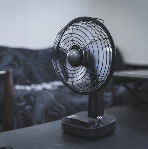 5050WORKSHOP ( フィフティフィフティワークショップ ) RETRO DESKTOP FAN | 扇風機 | コードレスファン | 卓上 | レトロ | アウトドア | キャンプ | 持ち運び | TR2-5WS-4481