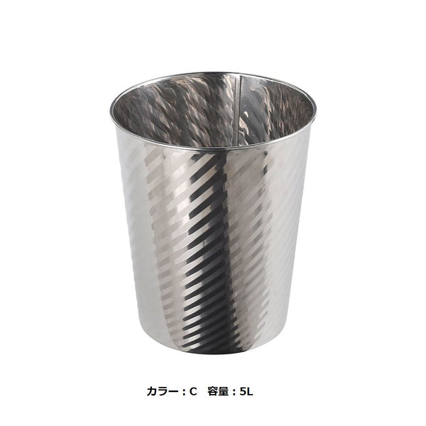 DULTON ( ダルトン ) STAINLESS BUCKET | ステンレスバケツ | インテリア | シンプル | ステンレス | スタイリッシュ | 光沢 | ゴミ箱 | リビング | デスク周り | 鉢カバー | だるとん | GM-0821