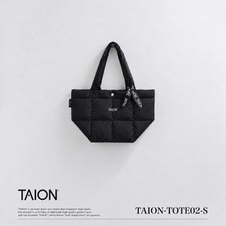 TAION ( タイオン ) ベーシック ランチ ダウントートバッグS ランチトート トートバッグ 鞄 バッグ ミニトート ダウントート メンズ レディース ユニセックス 男女兼用 カジュアル プレゼント ギフト TAION-TOTE02-S
