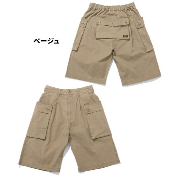 KRIFF MAYER ( クリフメイヤー ) モンキーショーツ | MENS | 2545112 | メンズ | ハーフパンツ | アウトドア | キャンプ | 無骨 | ヒップポケット | 大きめ | ポケット | 収納 | ゴム | ストレッチ | くりふめいやー | カジュアル