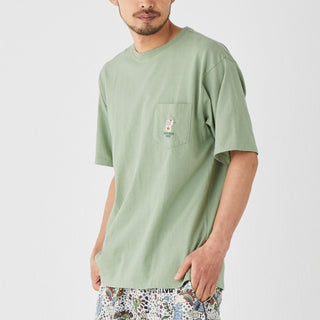 KRIFF MAYER ( クリフメイヤー ) クリーネスT ( 招き猫 ) MENS | 2447814 | メンズ | アパレル | 半袖 | シャツ | シンプル | 夏服 | 半袖Tシャツ | Tシャツ | コットン | 撥水 | 刺繍 | ユニセックス | くりふめいやー