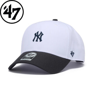 '47 ( フォーティーセブン ) '47 エムブイピー ニューヨーク・ヤンキース STADIUM ADDRESS ベースランナー ホワイト ネイビーバイザー | 帽子 | キャップ | 2トーン | 刺繍 | アウトドア | オシャレ | お出かけ | レジャー | 14920308 | ふぉーてぃーせぶん