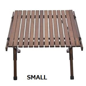  peace park ( ピースパーク ) フォールディングウッドテーブル | ラージ | ミディアム | スモール | ブラウン | キャンプテーブル | テーブル | 大きめ | 木製 | ウッドテーブル | 天然木 | ファミリーキャンプ | シンプル