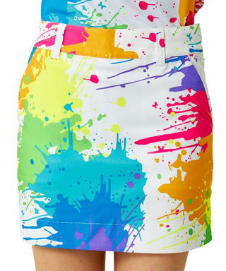 【 SALE 】 LOUDMOUTH ( ラウドマウス ) レディース ストレッチツイル 柄スカート | ゴルフ | スカート | 動きやすい | 764355 | 派手 | らうどまうす | 接触冷感 | 夏