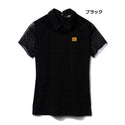 LOUDMOUTH ( ラウドマウス ) レディース ストレッチメッシュ 半袖モックネックシャツ | シャツ | 半袖 | ゴルフ | ウェア | 半袖シャツ | 吸汗速乾 | UV | 透け感 | オシャレ | 765654 | らうどまうす