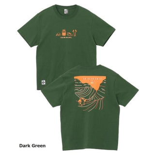 CHUMS ( チャムス ) グッドウェーブTシャツ | トップス | Tシャツ | 半袖 | 半袖Tシャツ | コットン | 型崩れしにくい | アウトドア | キャンプ | ハイキング | オシャレ | ちゃむす | CH01-2787