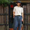 KRIFF MAYER ( クリフメイヤー ) 針抜きヘンリーネックT | MENS | 2545102 | メンズ | 半袖 | 春夏 | オシャレ | シンプル | ボタン | 個性 | カジュアル | やや細身 | インナー | アウトドア | お出かけ | くりふめいやー
