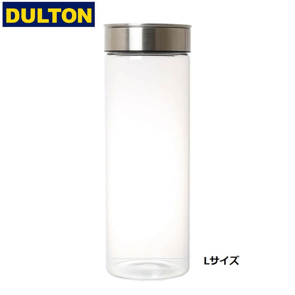 DULTON ( ダルトン ) CYLINDER JAR WITH PRESS LID シリンダー ジャー ウィズ プレス リッド S | M | L | 耐熱ガラス | 保存 | 保存瓶 | キッチン | 保管 | オシャレ | 洗練 | シンプル | K915-1286 | だるとん