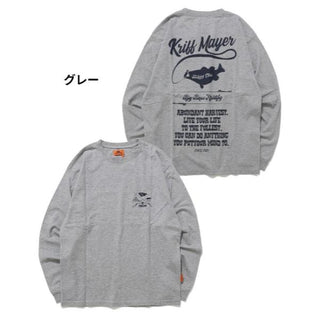 KRIFF MAYER ( クリフメイヤー ) 外遊びイラストロンT ( 釣り ) 2517813 | シャツ | ウェア | トップス | ロンT | Tシャツ | 長袖 | 綿100% | プリントT | くりふめいやー | バックプリント