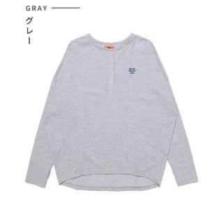 KRIFF MAYER ( クリフメイヤー ) UVカットさらコクーンロンT | LADYS | W2537816 | レディース | Tシャツ | ロンT | 長袖 | UVカット | 薄手 | 体型カバー | 万能 | サラサラ | くりふめいやー | カジュアル