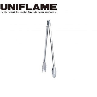 UNIFLAME ( ユニフレーム ) UFトング400 | トング | アウトドア | キャンプ | BBQ | バーベキュー | ファミリーキャンプ | 使いやすい | 頑丈 | ステンレス | ゆにふれーむ | 665633