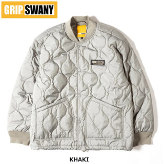 GRIP SWANY ( グリップスワニー ) 【 GSMJ-054 】 WATER REPELLENT QUILTING BLOUSON | アウター | ブルゾン | 撥水 | 中綿 | 古着 | アウトドア | キャンプ | レジャー | お出かけ | 上着 | ぐりっぷすわにー