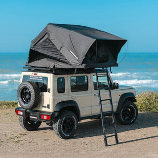 【お取り寄せ商品】GIWORKS ( ジーワークス ) GI-F フォーダブルテント ルーフトップテント ソフトシェル 車中泊テント 車用テント 3人用 大人2人 子ども1人 折りたたみ式 車上泊 キャンプ アウトドア カーキャンプ オートキャンプ