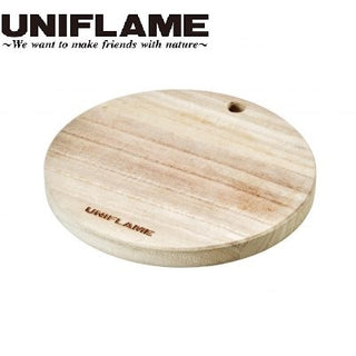 UNIFLAME ( ユニフレーム ) fan5まな板 桐 | まな板 | 調理 | アウトドア | キャンプ | 料理 | ラウンド型 | 丸型 | 225g | 660188 | ゆにふれーむ