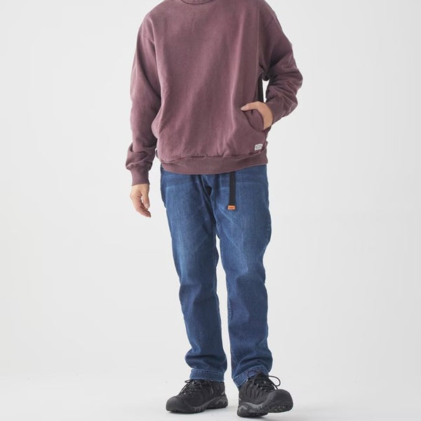 KRIFF MAYER ( クリフメイヤー ) 防風アタタカデニムクライミングパンツ メンズ 2124001 パンツ ロングパンツ 防風 ストレッチ 保温 アウトドア キャンプ レジャー 冬 シンプル 裏地付き 防寒