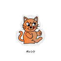 DETAIL ( ディテール ) Cheeky Cat Reflector Midori Komatsu チーキー キャット リフレクター | イラストレーターコラボの2倍光るリフレクター | 反射 | 可愛い | 猫 | ネコ | 3743CC | キーホルダー | アクセサリー | でぃてーる