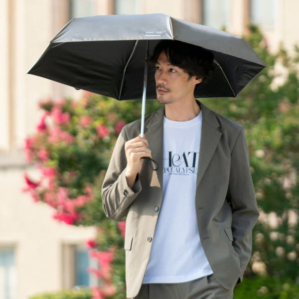 Wpc. ( ダブリュピーシー ) IZA Type COMPACT | 日傘 | コンパクト | 夏 | 通勤 | 通学 | 持ち運び | 晴雨兼用 | 雨傘 | 梅雨 | 手のひらサイズ | 遮光 | 紫外線対策 | 紫外線カット | 軽い