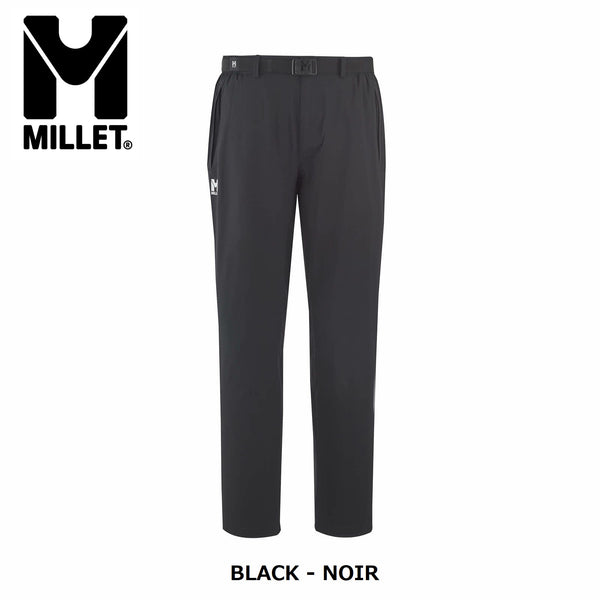MILLET ( ミレー ) ティフォン ストレッチ トレックパンツ 登山 | パンツ | 防水 | 動きやすい | ストレート | スリム | ブラック | 黒色 | 15デニール | キャンプ | アウトドア | レジャー | 雨