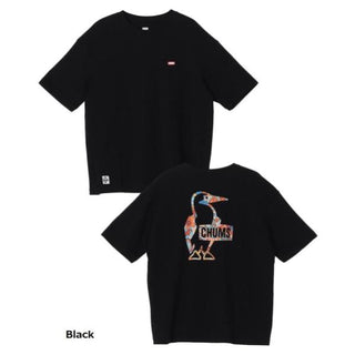 CHUMS ( チャムス ) ヒッピートリップブービーロゴTシャツ | トップス | Tシャツ | 半袖 | ウェア | シャツ | 半袖シャツ | バックプリント | シンプル | アウトドア | レジャー | キャンプ | オーバーサイズ | カジュアル | ちゃむす | CH01-2783