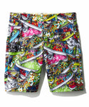 【 SALE 】 LOUDMOUTH ( ラウドマウス ) メンズ ストレッチツイル 柄ショートパンツ | ゴルフ | ウェア | 半ズボン | ハーフパンツ | パンツ | 吸汗速乾 | UV　| ストレッチ | 764305 | らうどまうす