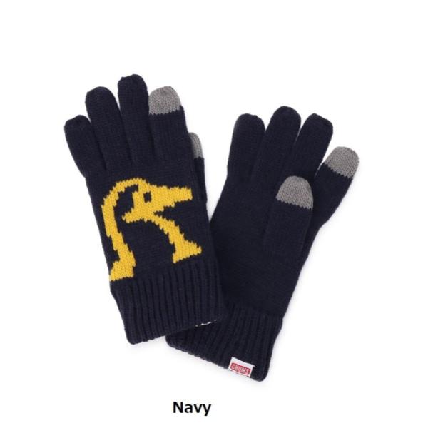 CHUMS ( チャムス ) ビッグブービーニットグローブ | 手袋 | 冬 | 通勤 | 通学 | グローブ | ニット | ニット手袋 | ユニセックス | メンズ | レディース | ギフト | プレゼント | ちゃむす | CH09-1365