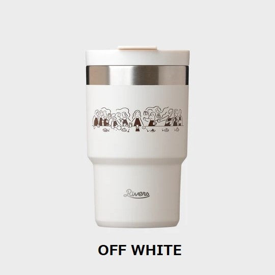 RIVERS ( リバーズ ) ウォールマグ シェイド COFFEE BOY | マグカップ | タンブラー | 保温 | 保冷 | 真空断熱 | 魔法瓶 | コーヒー | コーヒータイム | コラボ | 運転 | 持ち運び | アウトドア | レジャー | キャンプ | TM021