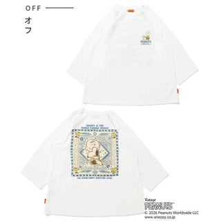 KRIFF MAYER ( クリフメイヤー ) スヌーピー刺繍チュニックT | LADYS | レディース | W2537815 | ウェア | トップス | スヌーピー | Snoopy | 速乾 | ポリエステル | Aライン | 春 | 夏 | くりふめいやー | カジュアル | 半袖 | 七分袖