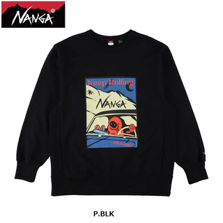 NANGA ( ナンガ ) エコハイブリッド キープローリング スウェットシャツ | 長袖 | スウェット | スウェットシャツ | アウトドア | キャンプ | レジャー | 軽い | 柔らかい | 着心地 | 楽 | N2600-1K022Z | なんが