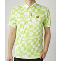 【 SALE 】 LOUDMOUTH ( ラウドマウス ) メンズ フリージングスキン 半袖シャツ ライトイエロー Formu Loud | 半袖 | ウェア | ゴルフ | 派手 | 黄色 | 吸汗速乾 | UV | 接触冷感 | 遮熱 | ひんやり | らうどまうす