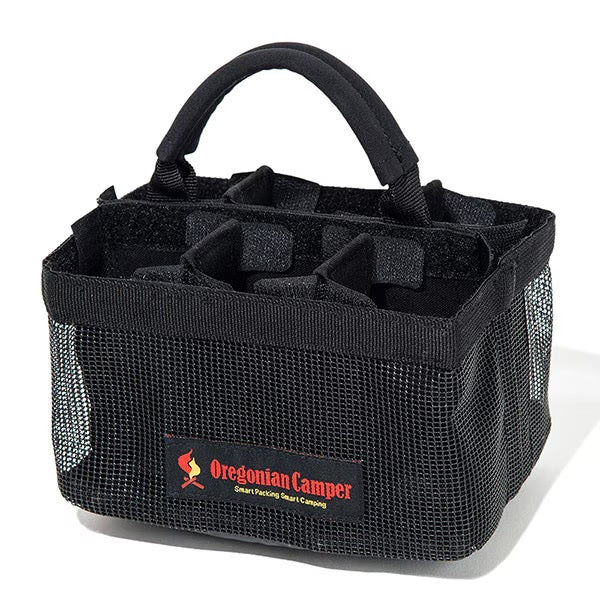 Oregonian Camper ( オレゴニアンキャンパー ) シーズニングボックス  ウルフブラウン | ブラック | 調味料入れ | キャンプ | 持ち運び | スパイス入れ | メッシュ | コンパクト | 仕切り | 動かせる