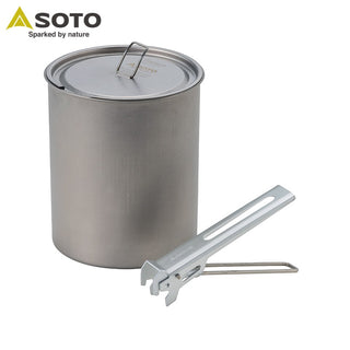 【 SALE 】SOTO ( ソト ) チタンポット750 | ポット | チタン | 軽い | 軽量 | アウトドア | キャンプ | 登山 | 料理 | 調理 | トレッキング | SOD-530 | そと | お庭キャンプ | ソロキャンプ | デュオキャンプ