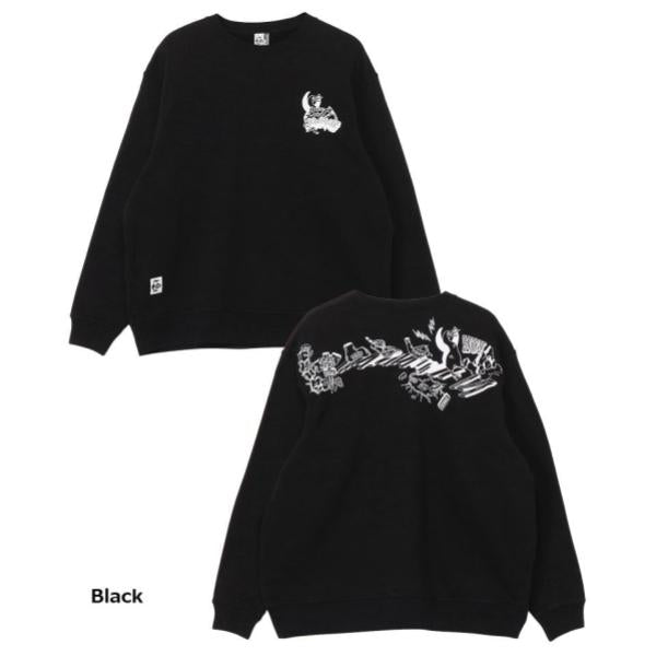 CHUMS ( チャムス ) アドベンチャークルートップ | パーカー | スウェット | ウェア | トップス | クルーネックスウェット | バックプリント | 裏起毛 | オーバーサイズ | CH00-1527 | ちゃむす | コットン | 秋 | 冬
