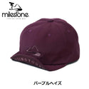 【 SALE 】 milestone ( マイルストーン ) MSC-016 キャップ | 帽子 | グラナイトグリーン | パープルヘイズ | 登山 | アウトドア | キャンプ | レジャー | お出かけ | 散歩 | オシャレ