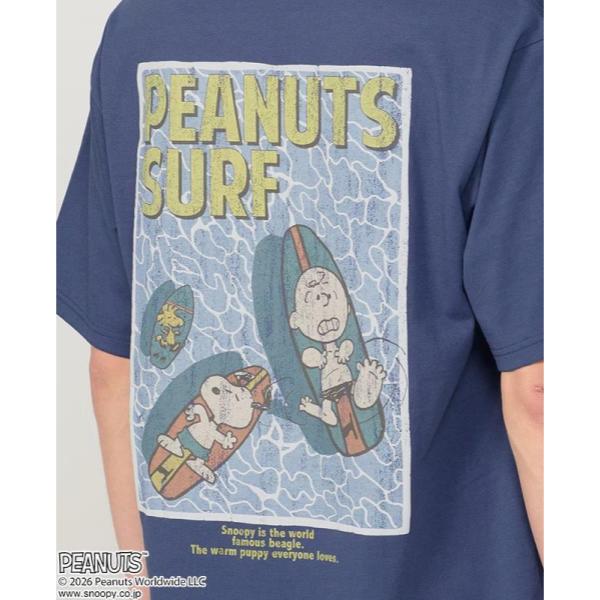 KRIFF MAYER ( クリフメイヤー ) スヌーピープリントT ( サーフ ) MENS | 2557802 | メンズ | 半袖 | バックプリント | プリントTシャツ | Tシャツ | アパレル | 夏服 | 刺繍 | 発砲プリント | オシャレ | お出かけ | レジャー | くりふめいやー | カジュアル