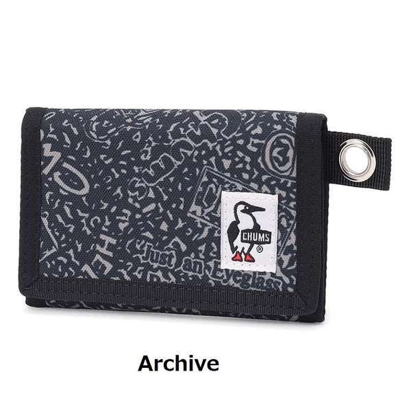 CHUMS ( チャムス ) リサイクルスモールウォレット | 財布 | ウォレット | 折りたたみ財布 | コンパクト | アウトドア | 登山 | キャンプ | レジャー | 旅行 | シンプル | 三つ折り財布 | CH60-3570 | ちゃむす