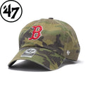 '47 ( フォーティーセブン ) クリーンナップ ボストンレッドソックス MLB CAMO ウッドランドカモ レッドソックス キャップ MLBキャップ 帽子 カモ柄 キャップ ベースボールキャップ メンズ レディース 14920556