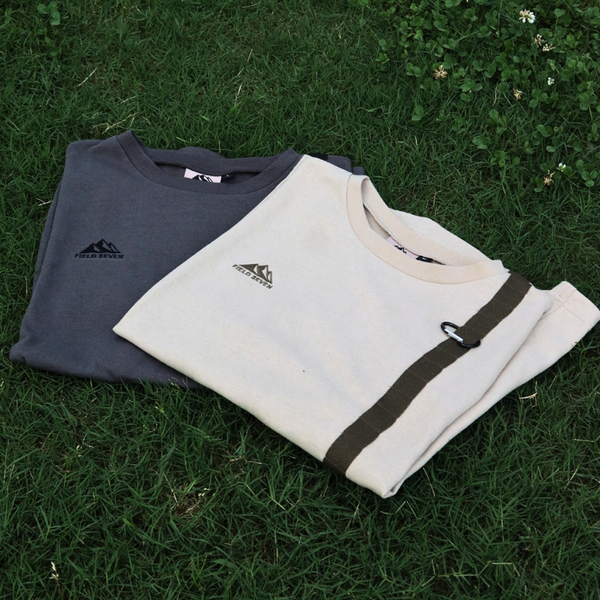 FIELD SEVEN ( フィールドセブン ) モーリーTシャツ オリジナル MOLLE 半袖Tシャツ モールシステム カラビナ対応 メンズ レディース ユニセックス アウトドア キャンプ フェス カジュアル