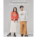 KRIFF MAYER ( クリフメイヤー ) HONDAコラボクルー ( WING ) MENS | メンズ | LADYS | レディース | 2527204 | スウェット | 長袖 | ホンダ | コラボ | レジャー | お出かけ | ワッペン | くりふめいやー