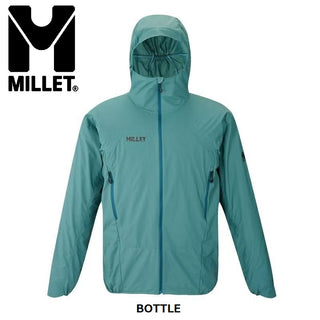 MILLET ( ミレー ) ブリーズバリヤー II ワイルダー ジャケット | アウトドア | キャンプ | 登山 | ハイキング | 軽い | 軽量 | 撥水 | 通気性 | パッカブル | 旅行 | 持ち運び | フード | MIV03176 | みれー